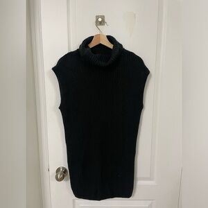Black knit Abercrombie & Fitch mini dress